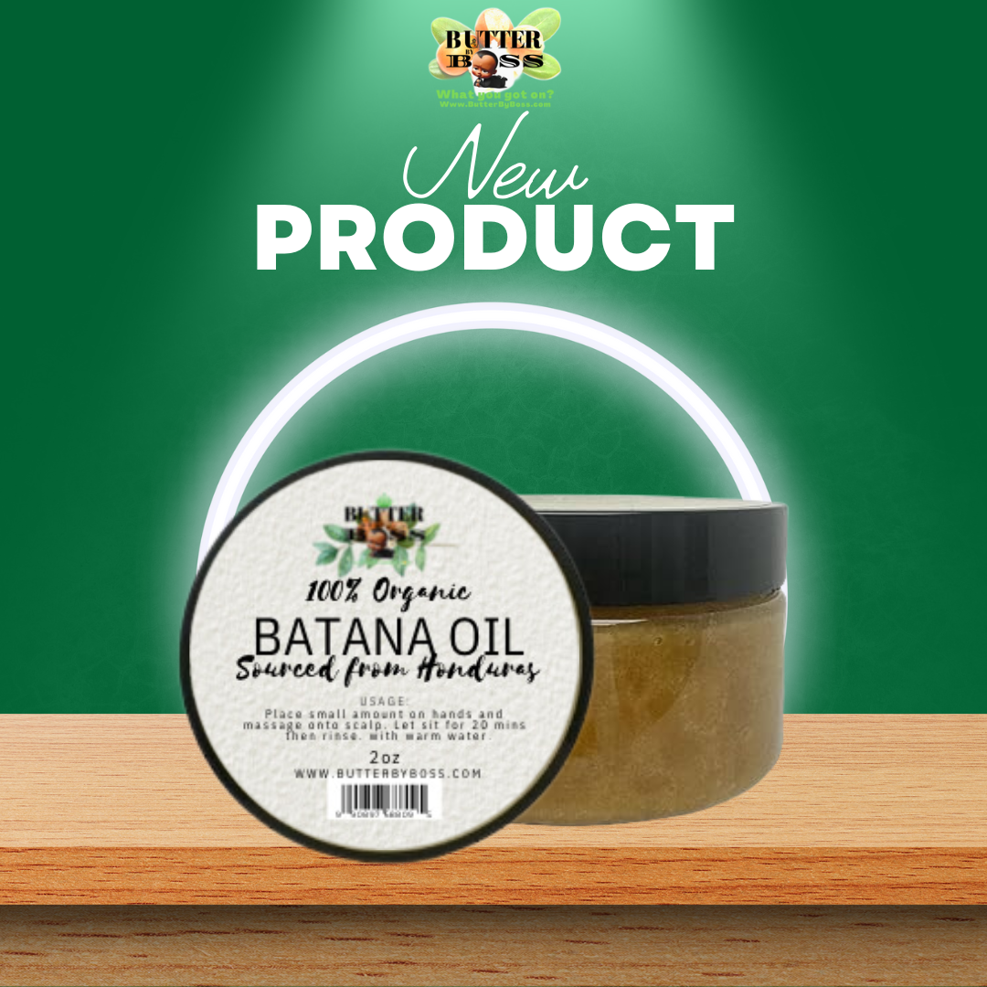 100% Organic Raw Batana Oil from Honduras (Hair Growth Oil)